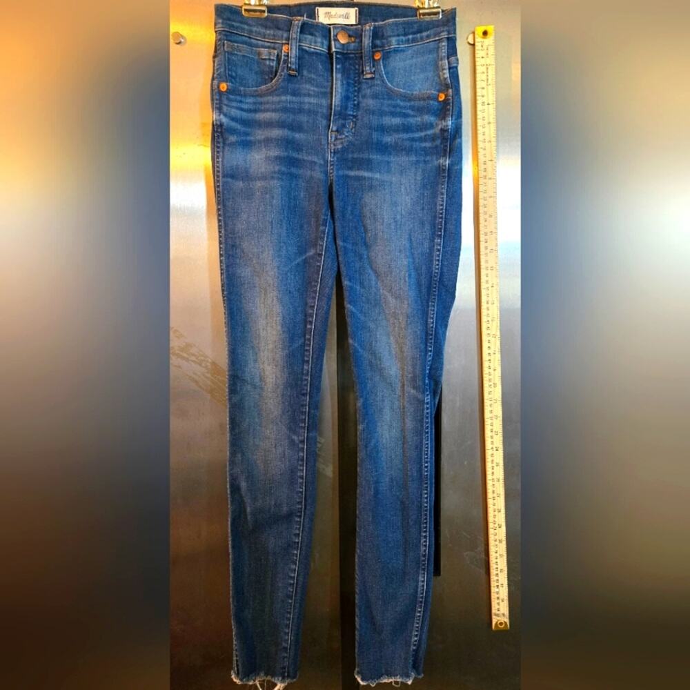 Madewell 9" high rise skinny, size 25T